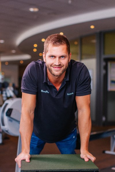 Teamfotos vor Ort bei Fitness First