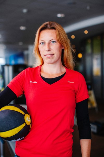 Fitness Beraterin Fotoshooting Key Art Portrait Berlin