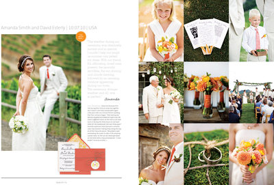 Fall Colors Wedding Feature