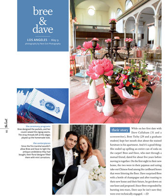 Knot Magazine Your Wedding Day Feature DIY