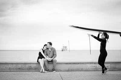 Engagement Session Photography at the Santa Monica Beach