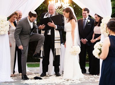 Breaking of the Glass - Los Angeles Wedding, Mitzvah & Portrait Photographer - Next Exit Photography