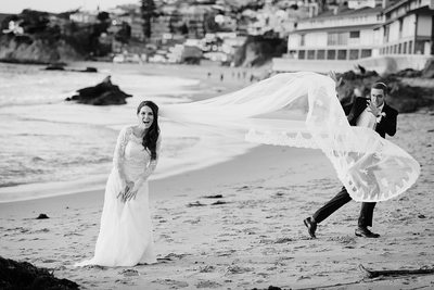 Fun Beach Wedding Photographer - Orange Country Wedding, Mitzvah & Portrait Photographer - Next Exit Photography