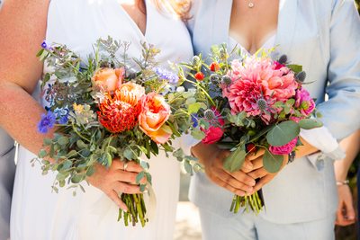 The Ladies Bouquets - LGBTQ Wedding Photographer