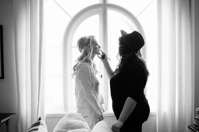 Casa Del Mar Wedding Photography - Next Exit Photography Black and White