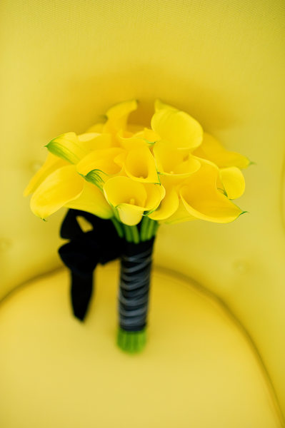 Wedding Details- Yellow Bouquet