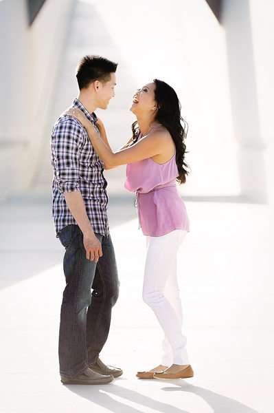 Laughing Engagement Session Photography