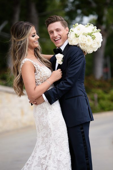 Bride and Groom at The Resort At Pelican Hill - Los Angeles Wedding, Mitzvah & Portrait Photographer - Next Exit Photography
