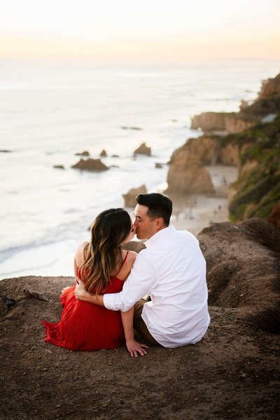 Beach Engagement Session Photography