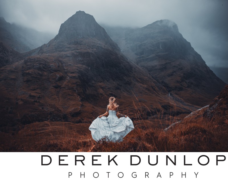 Glen coe elopement wedding editorial 