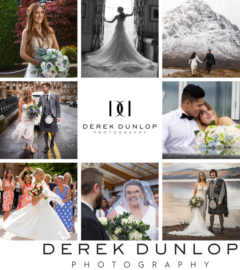 selection of wedding photography by Derek Dunlop 