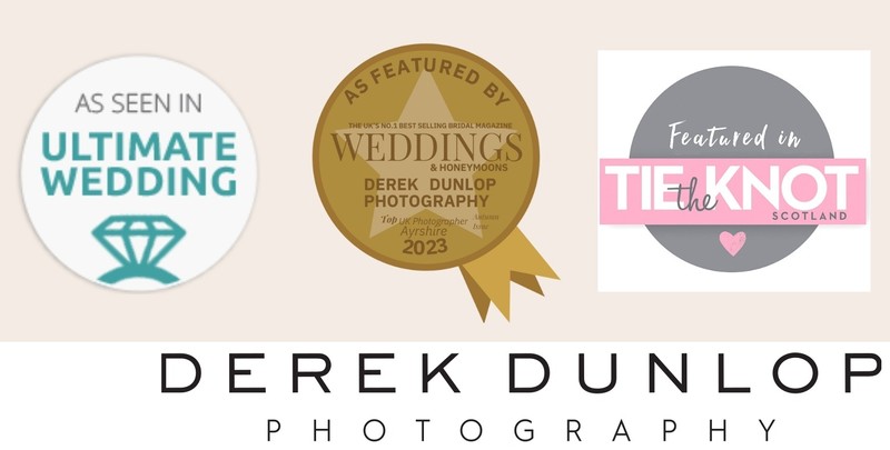 Featured in the best Scotland wedding magazines and uk top 20 photographers