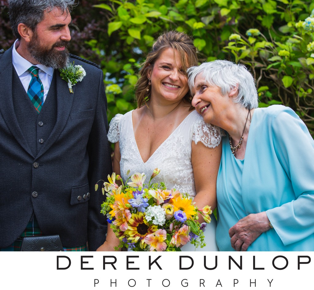 Family portrait Mabie House wedding