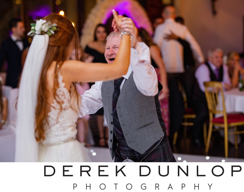 Dance with dad Brig o Doon wedding