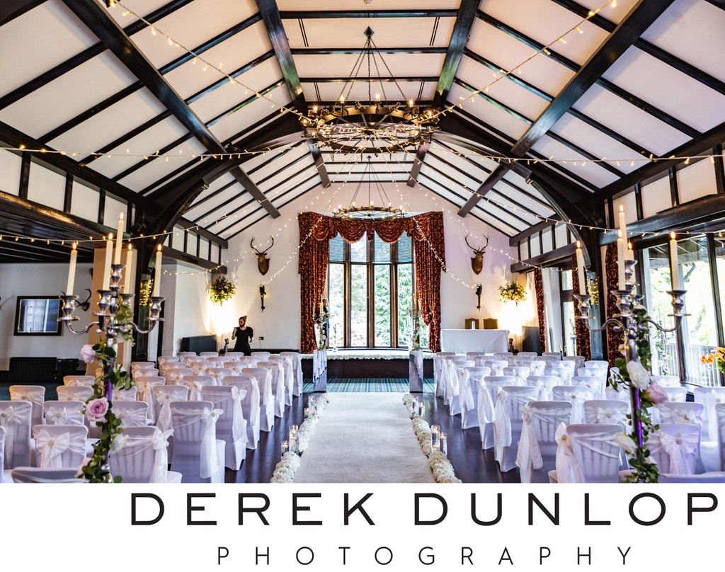 brig o doon main hall. ayrshire wedding venue 