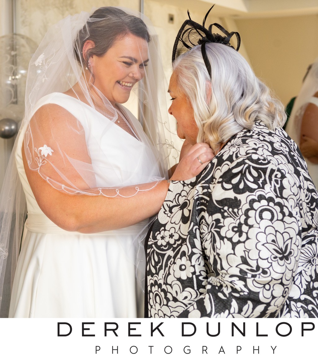 Mother of the Bride Moment — Gailes Hotel Wedding