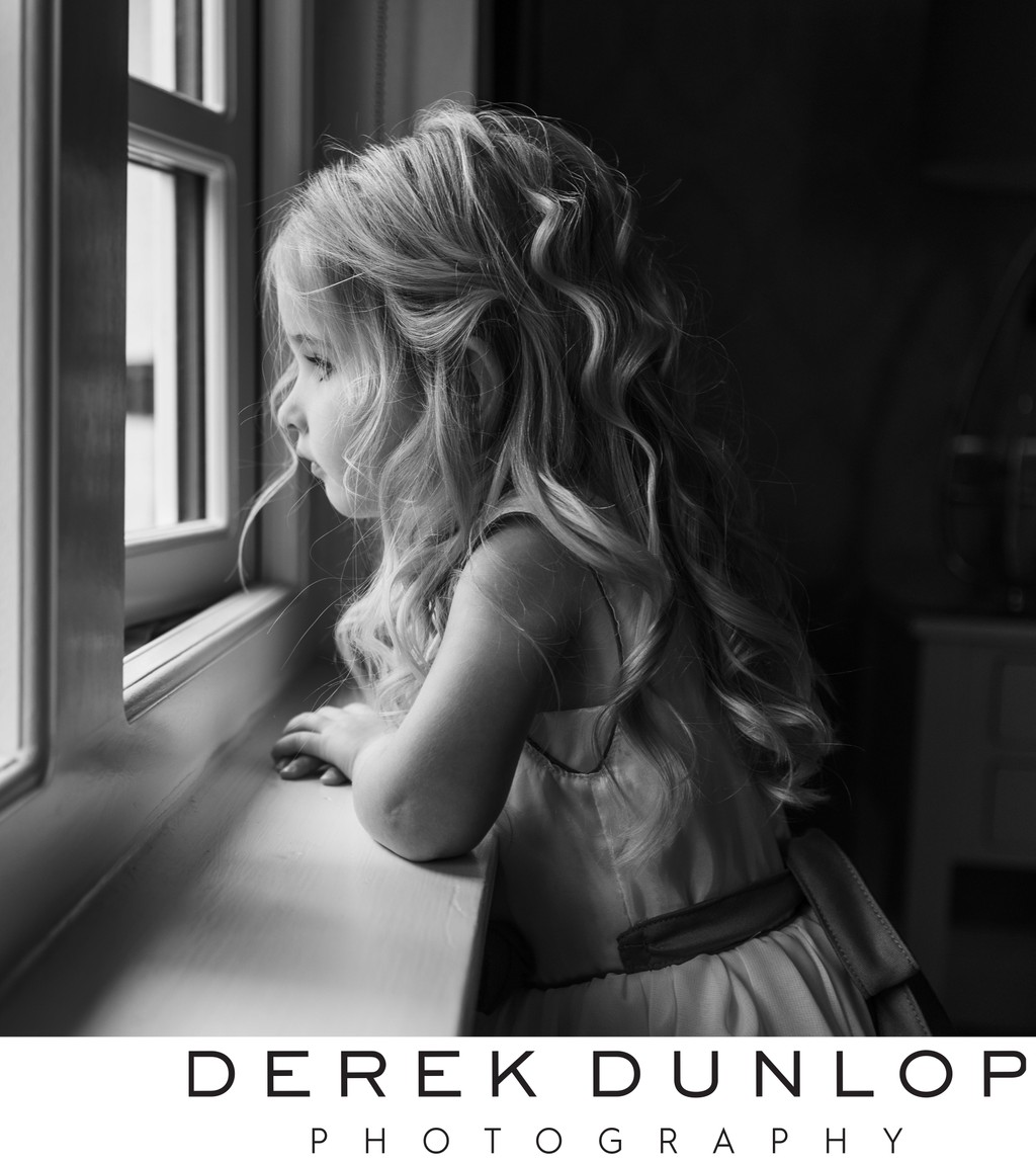 Wedding Child Portrait — Piersland House, Troon