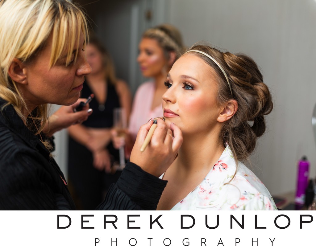 Bridal Makeup — Piersland House Wedding Morning
