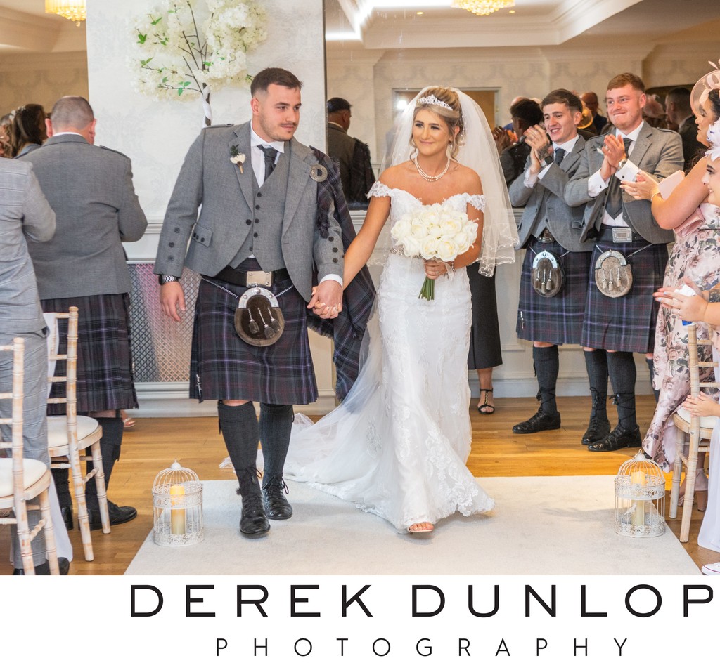 Just Married — Fairfield House Hotel, Ayr