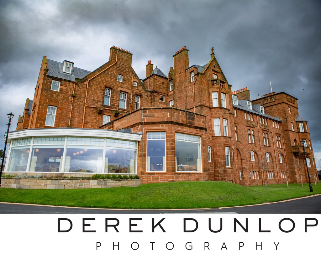 Marine Troon wedding venue exterior Ayrshire