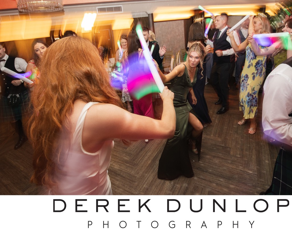 Redhurst Dance Floor — Glow Sticks & Chaos