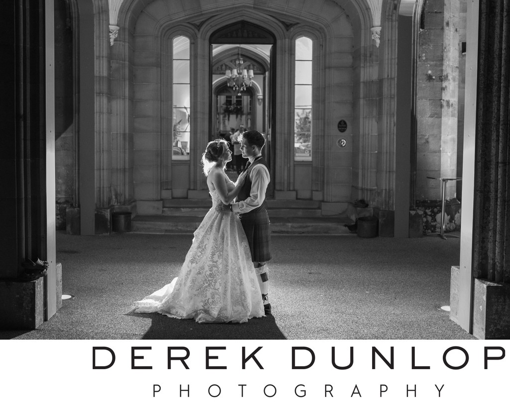 Blairquhan Castle Portico Portrait | Ayrshire