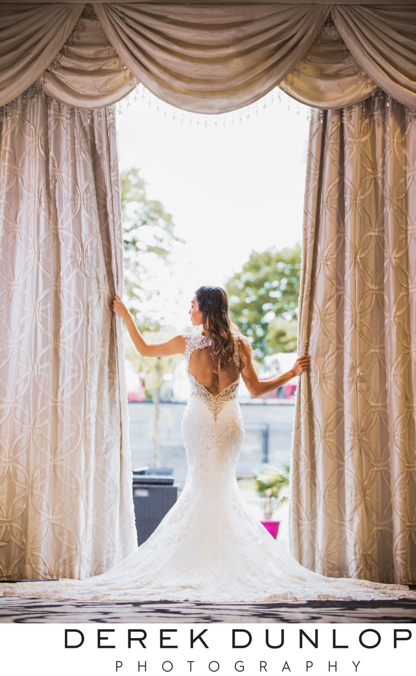 Fine art bridal portrait Stirling