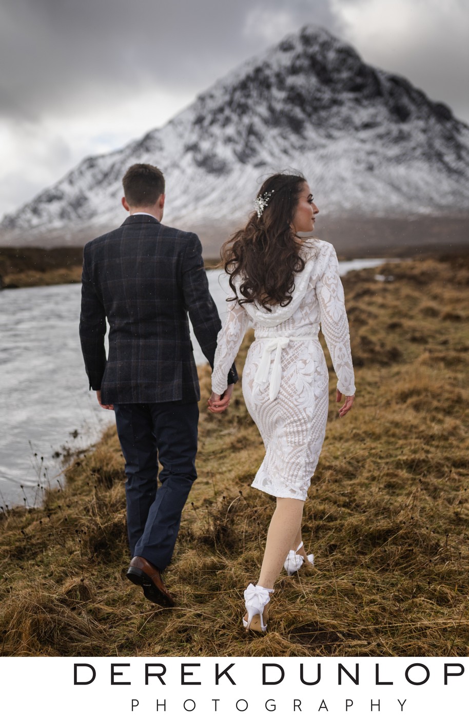 Glen Coe elopement in the winter