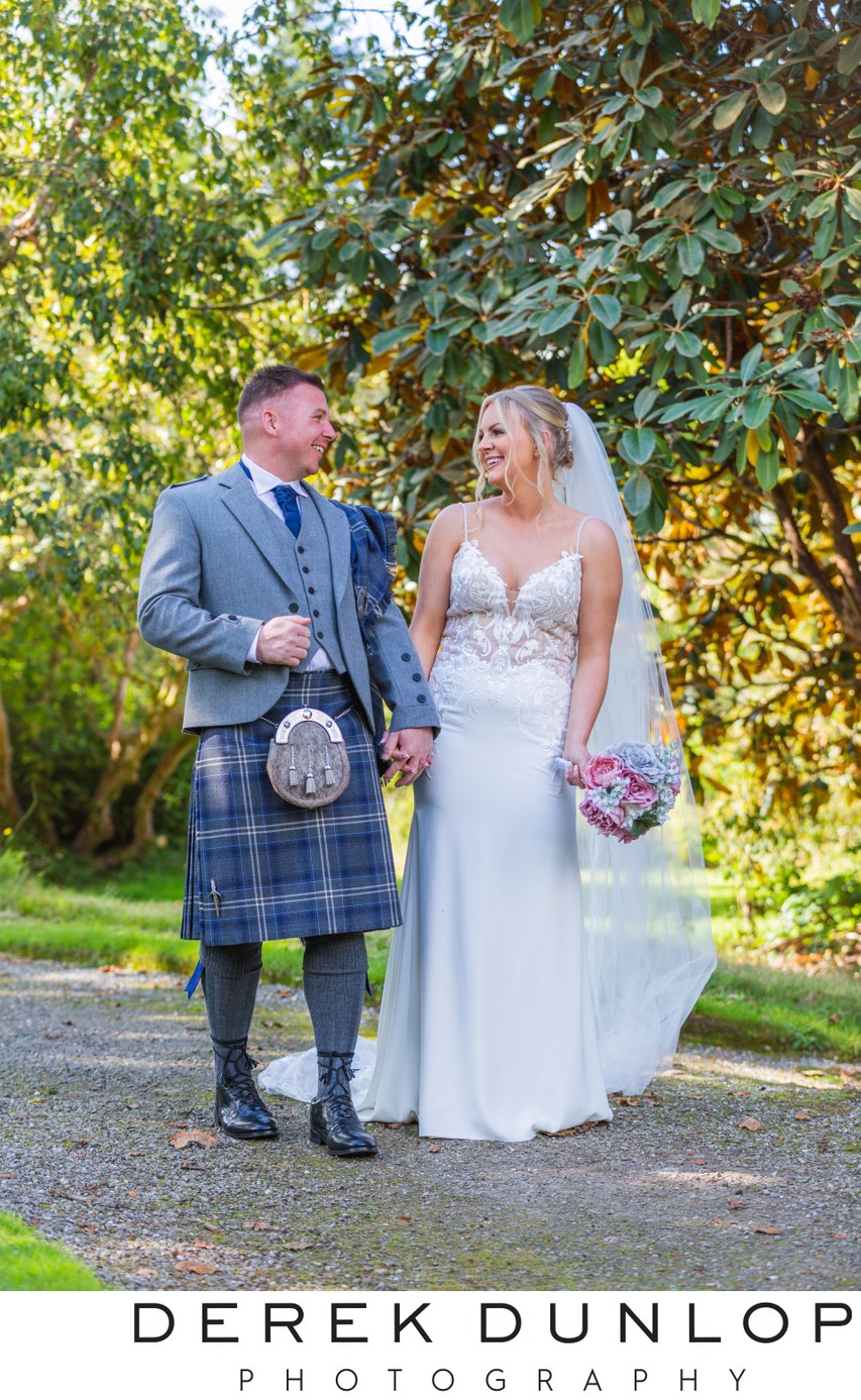 summer scotland wedding at ross priory