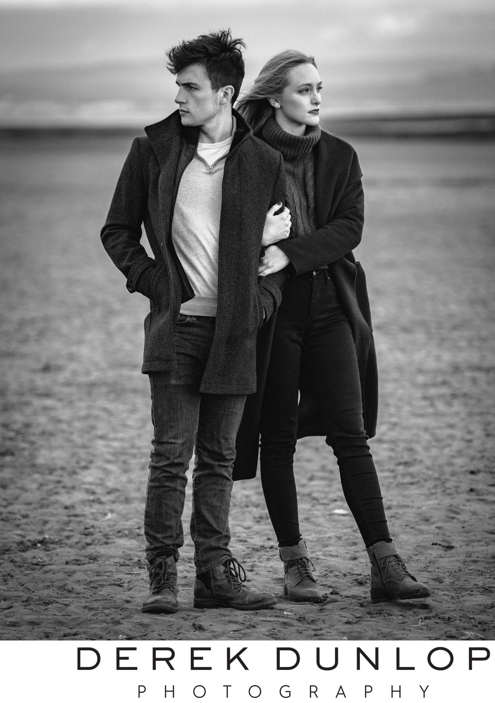 Troon Beach High Fashion | Derek Dunlop Photography 