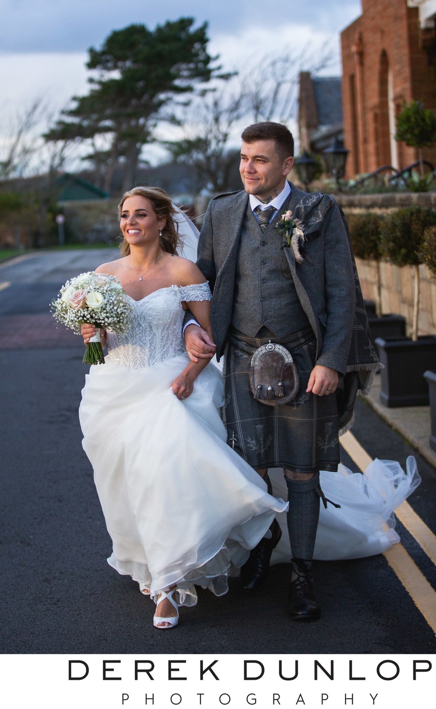 Marine Hotel Wedding Photography | Troon Ayrshire