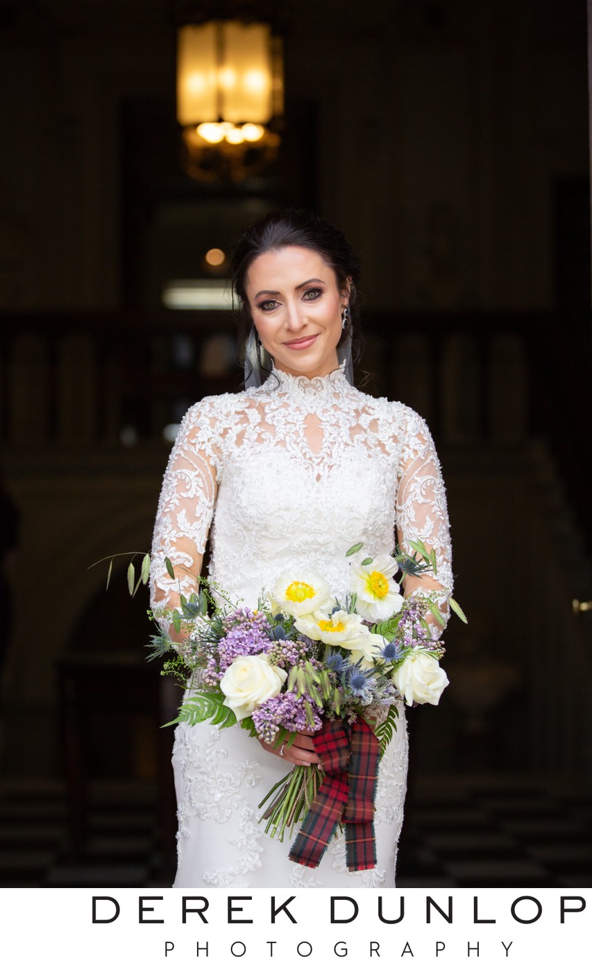 Pollok House Bride — Fine Art Wedding Portrait