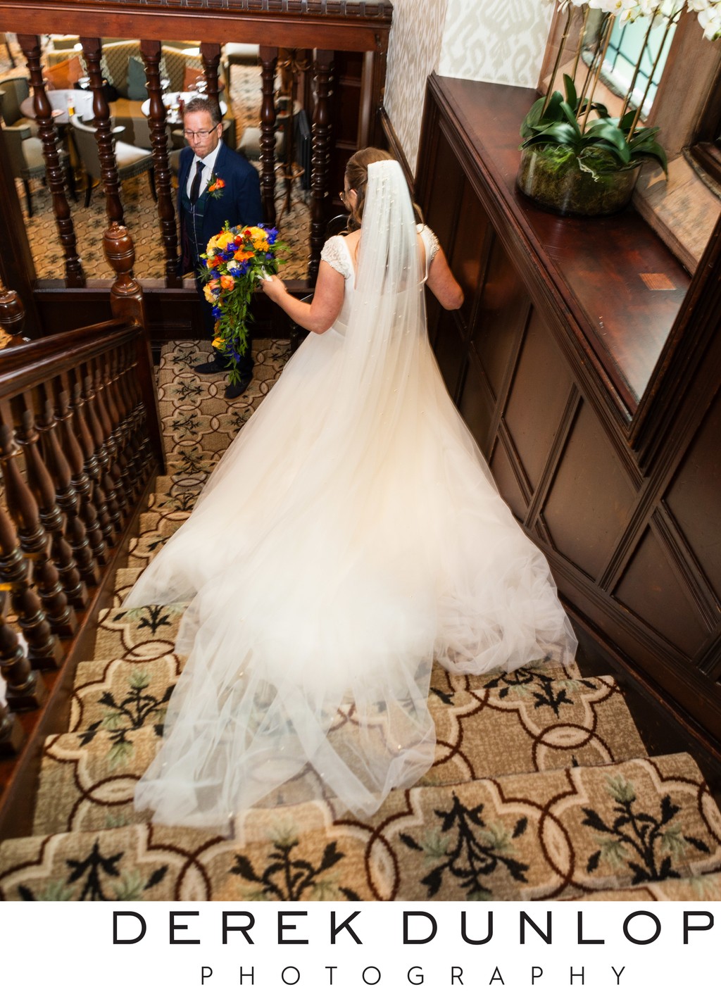 The Wedding Dress — Piersland House, Troon