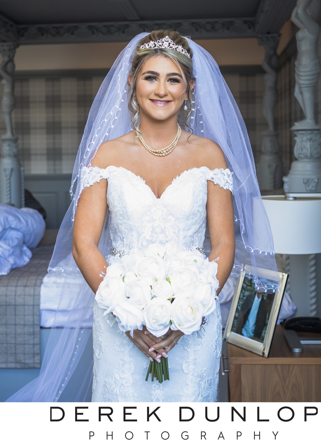 bridal portrait - Fairfield wedding photographer