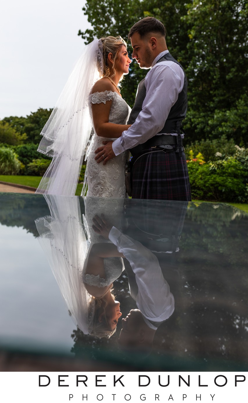 Couple - wedding portraits - Ayrshire wedding