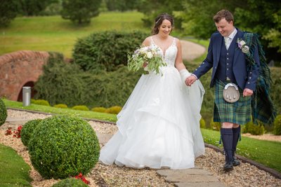 Lochside Wedding in Ayrshire, photography Derek Dunlop