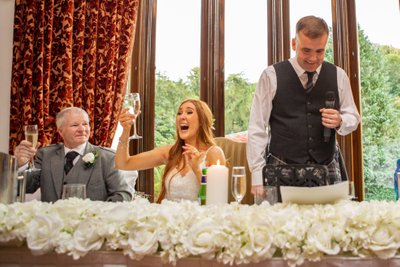 Top table toast Brig o Doon