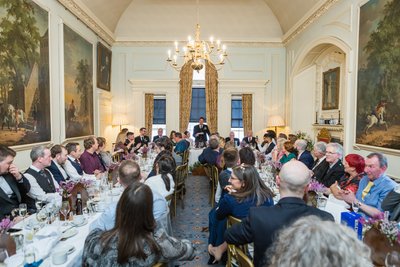 Grand dining room Pollok House wedding