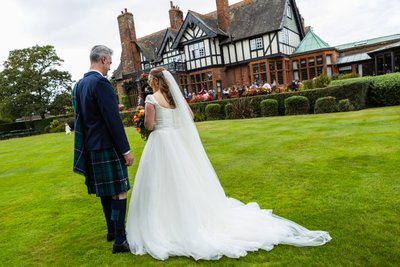 Piersland House Portrait — Troon Wedding, Ayrshire