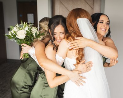 Redhurst Hotel Wedding Bridesmaids Morning Prep