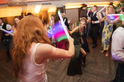 Redhurst Dance Floor — Glow Sticks & Chaos