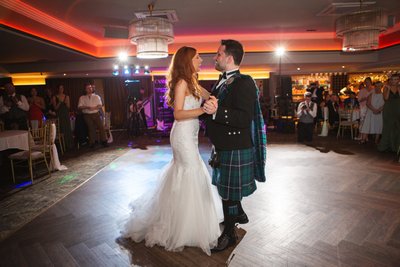 First Dance at the Redhurst Hotel - Glasgow