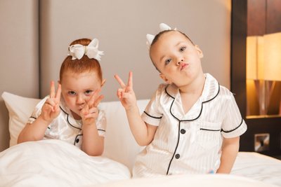 Kids in Pyjamas — Radstone Hotel Wedding Morning