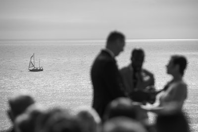 Dunskey Estate Wedding Vows by the Sea