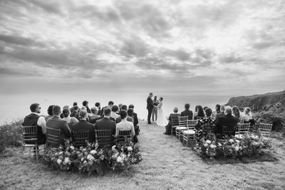Dunskey Estate Clifftop Wedding Ceremony
