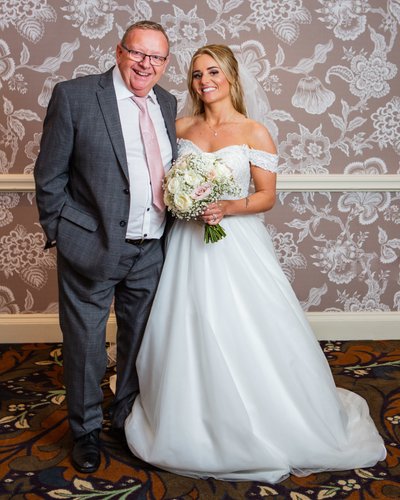 Father of the bride portrait Marine Troon