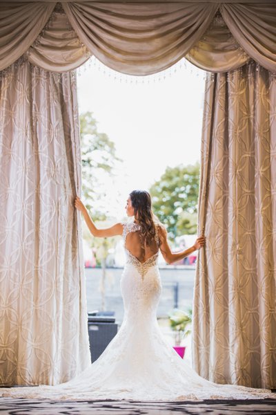 Fine art bridal portrait Stirling