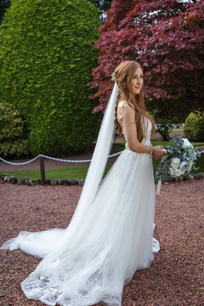 Veil and train gardens Brig o Doon