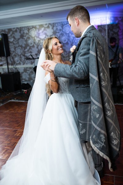 First dance Marine Hotel Troon wedding