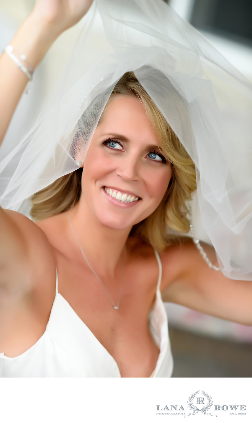 bride with veil crest hollow 
